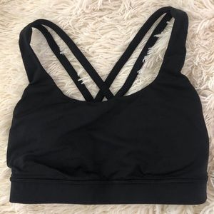 Lululemon Energy Bra | Size 4 | Black